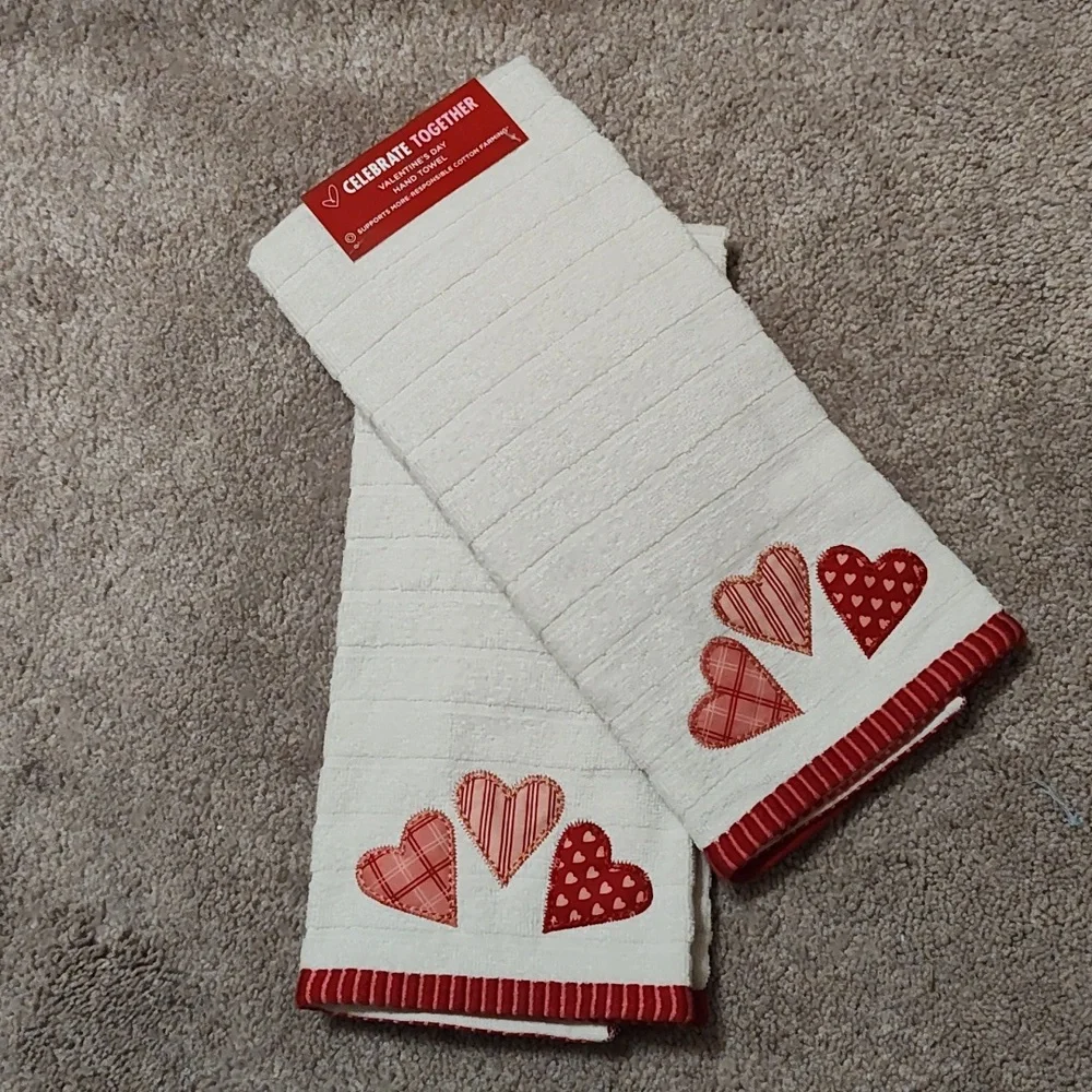 Valentine Hand Towels